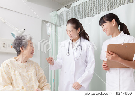 doctor, medical care, senior citizens