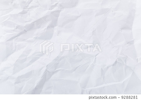 white crumple paper