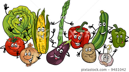 首页 插图 姿势/表情/动作 情绪 快乐/喜悦 happy vegetables group