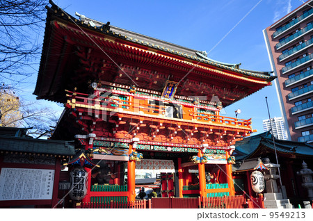 图库照片: ochanomizu kanda myojin(2013.12)