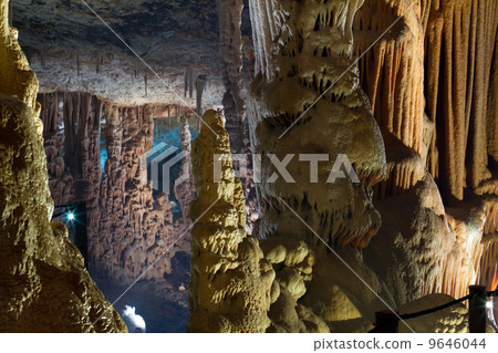 图库照片 stalactite stalagmite cavern