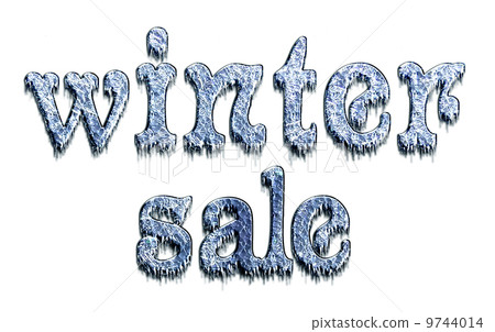 插图素材: winter sale