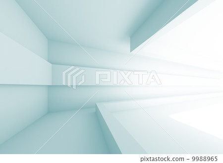 图库插图: futuristic interior background