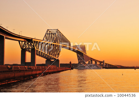 photo : tokyo gate bridge, gate bridge, truss bridge