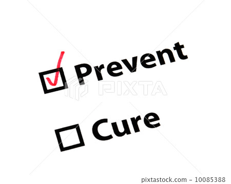 stock photo: prevent better than cure