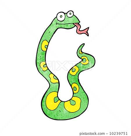 图库插图: cartoon snake