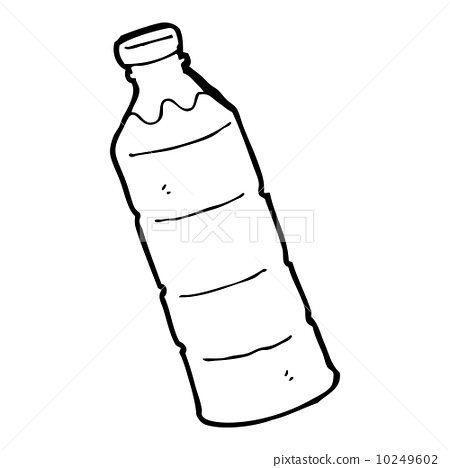 插图素材: cartoon water bottle