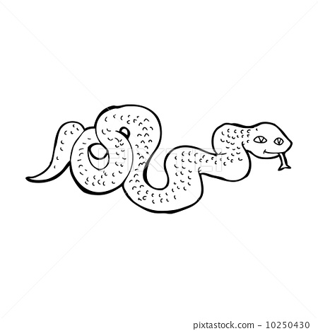 插图素材: cartoon snake