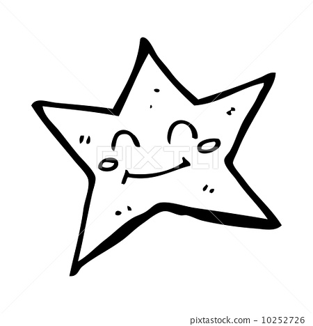 cartoon star character