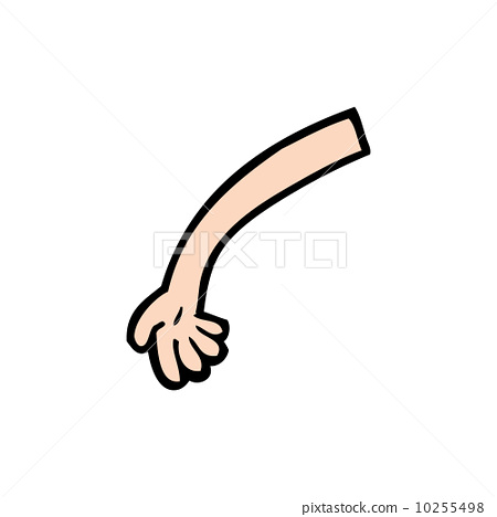 插图: cartoon arm