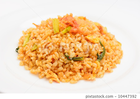 stock photo: delicious kimchi fried rice