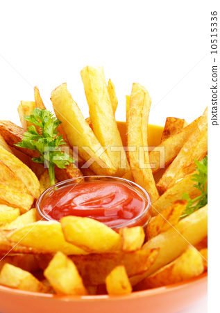 图库照片: french fries