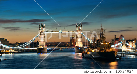 图库照片: thames river london