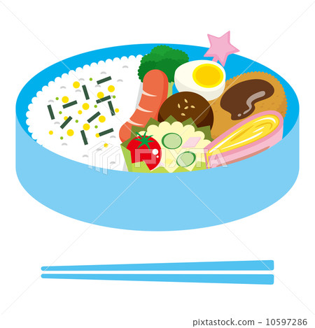 插图素材: 午餐盒