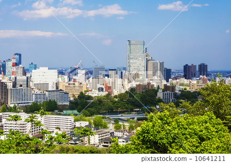 图库照片 都市风景 仙台市全景