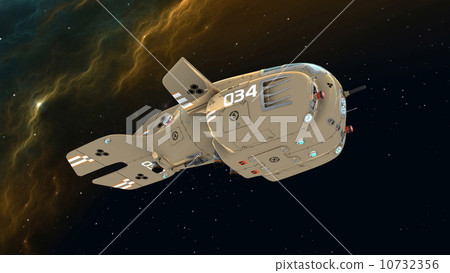 stock illustration: spacecraft, spaceship, spaceships