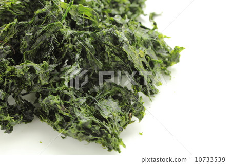 sea lettuce, glue, dried goods