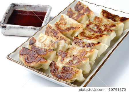 dumpling, culinary, japanese pan-fried dumplings