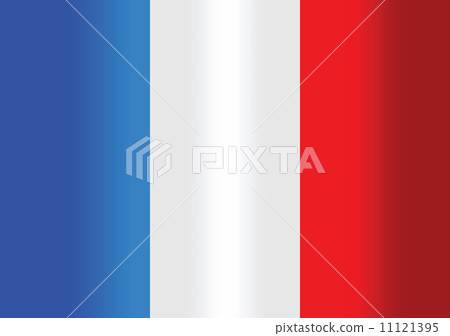 图库插图: france flag idea design