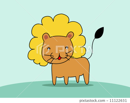 cute lion cartoon 首页 插图 姿势/表情/动作 表情 可爱 cute lion