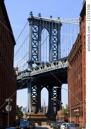 stock photo: manhattan bridge