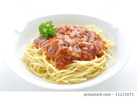 图库照片: 肉酱意大利面 查看全部