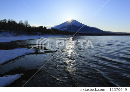 钻石富士 山中湖 富士五湖 11370649