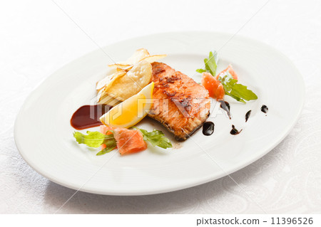 salmon steak