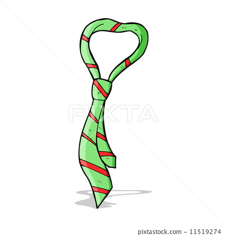 图库插图 cartoon tie