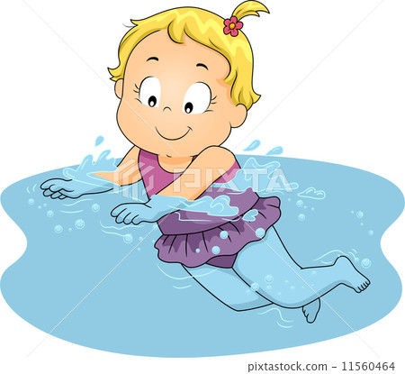 swimming girl 11560464