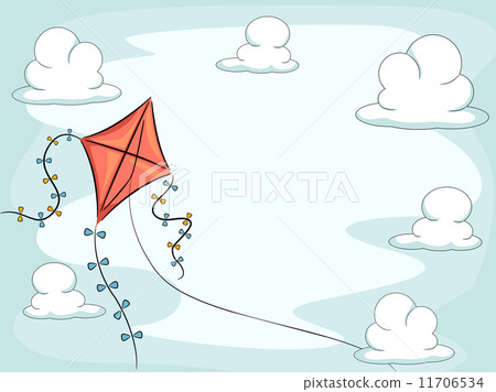 图库插图: kite