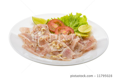 图库照片: swordfish carpaccio