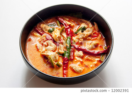 chicken tomyum the favourite spicy food in thailand