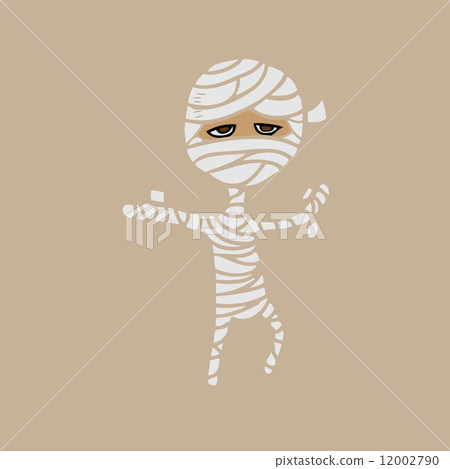 插图素材: mummy human monster bandage