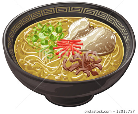 stock illustration: vector, vectors, noodles