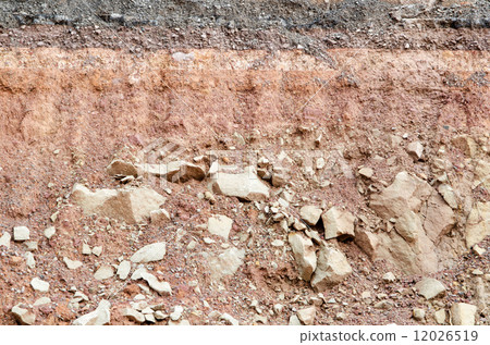 layer of soil beneath section