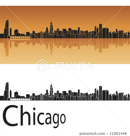 插图素材: chicago skyline