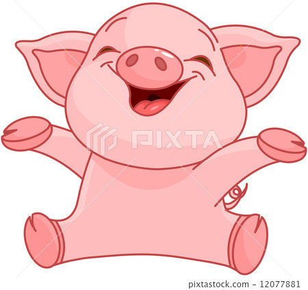 图库插图: piggy