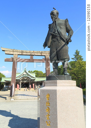 图库照片: 丰臣秀吉 秀吉 丰国神社