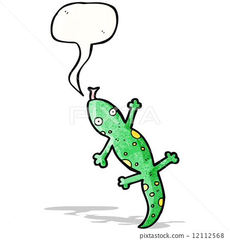 图库插图 cartoon lizard