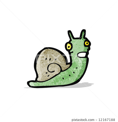 插图素材: cartoon snail