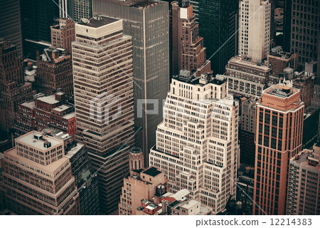 图库照片: new york city skyscrapers