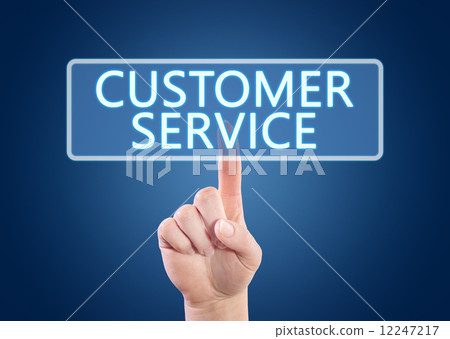 图库插图 customer service