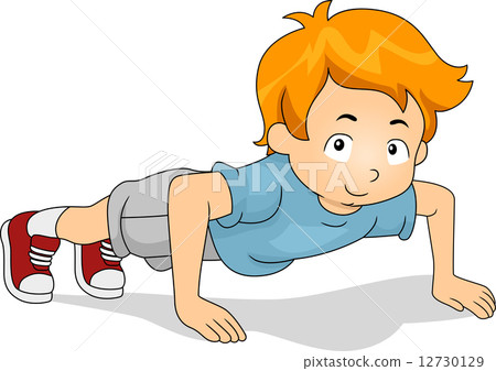 pushup kid 12730129