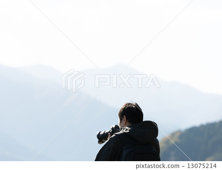 图库照片: 背影 摄影师 返回