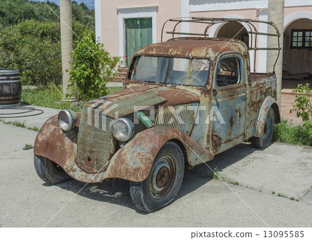 stock photo: old rusty car see all