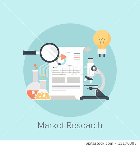 插图素材: market research