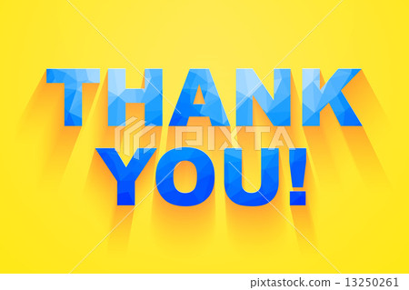 插图素材: thank you card
