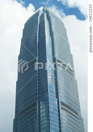 图库照片: tall high rise building.