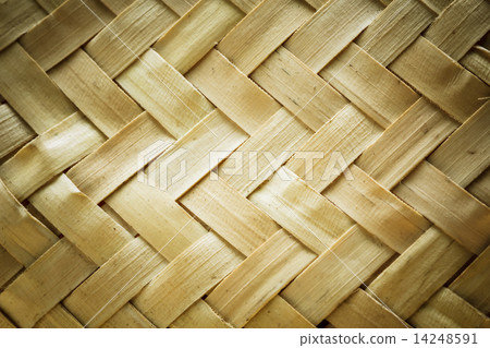 图库照片: bamboo craft texture